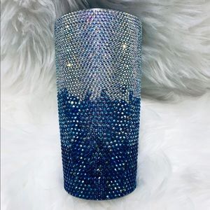 20oz SS double wall rhinestone tumbler.